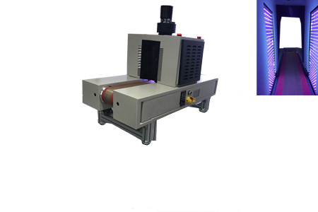 300x300mm UV LED Desktop Curing Conveyor with Air Cooling Online