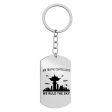 Air Traffic Controllers - We Rule The Sky Designed Stainless Steel Key Chains (Double Side) Online Sale