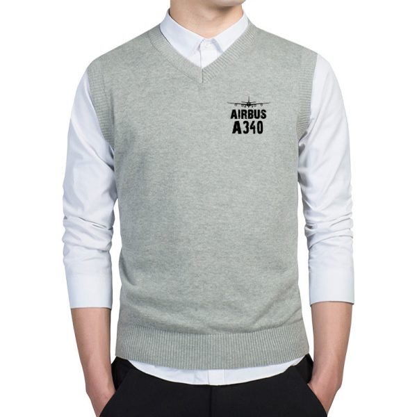 Airbus A340 & Plane Designed Sweater Vests Online