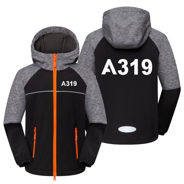 A319 Flat Text Designed Children Polar Style Jackets Supply