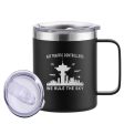 Air Traffic Controllers - We Rule The Sky Designed Stainless Steel Laser Engraved Mugs Hot on Sale