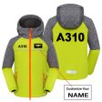 A310 Flat Text Designed Children Polar Style Jackets Discount