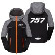 757 Flat Text Designed Children Polar Style Jackets Online