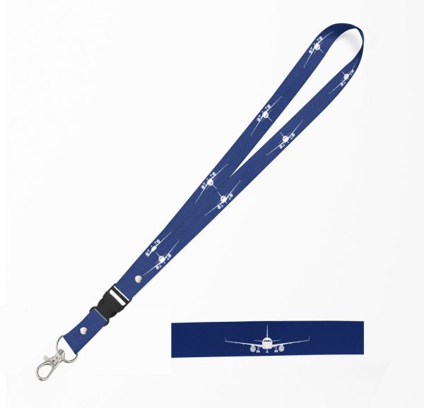 Airbus A320 Silhouette Designed Detachable Lanyard & ID Holders Online