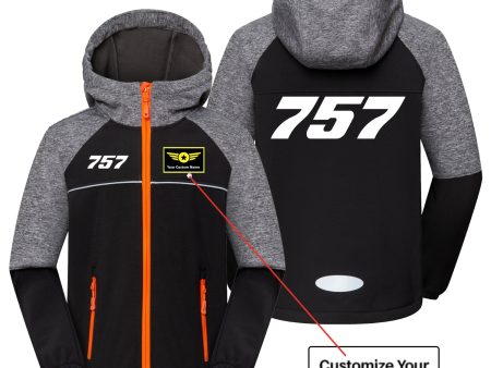 757 Flat Text Designed Children Polar Style Jackets Online