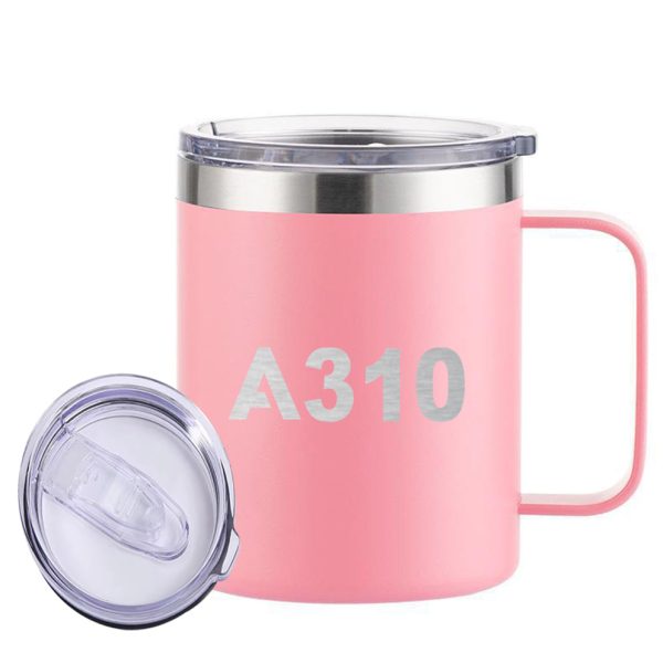 A310 Flat Text Designed Stainless Steel Laser Engraved Mugs Online Sale