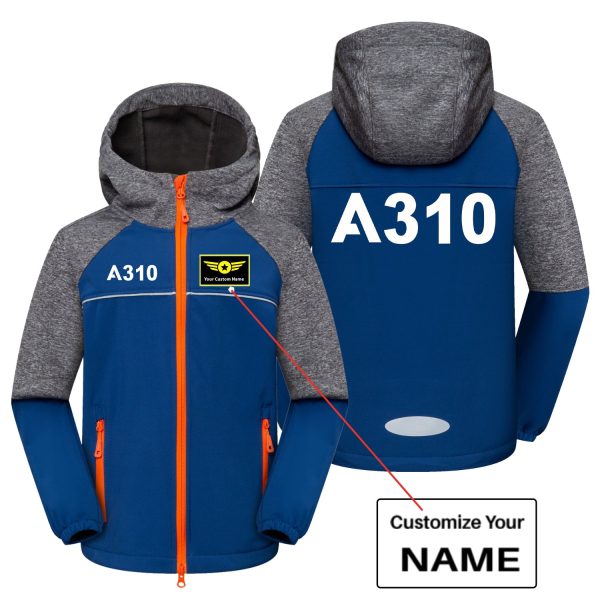 A310 Flat Text Designed Children Polar Style Jackets Discount