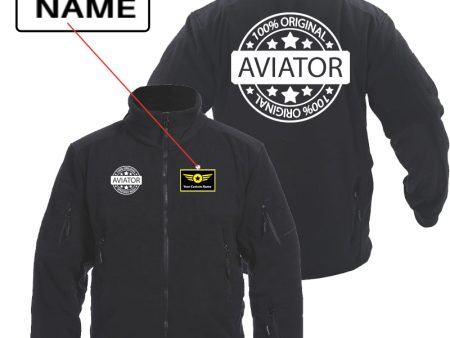 100 Original Aviator Designed Fleece Military Jackets (Customizable) Online Hot Sale