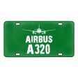 Airbus A320 & Plane Designed Metal (License) Plates Discount