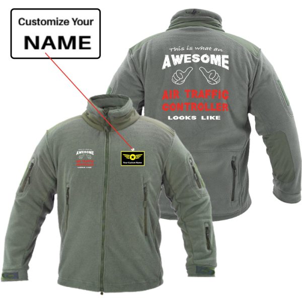 Air Traffic Controller Designed Fleece Military Jackets (Customizable) Online Sale