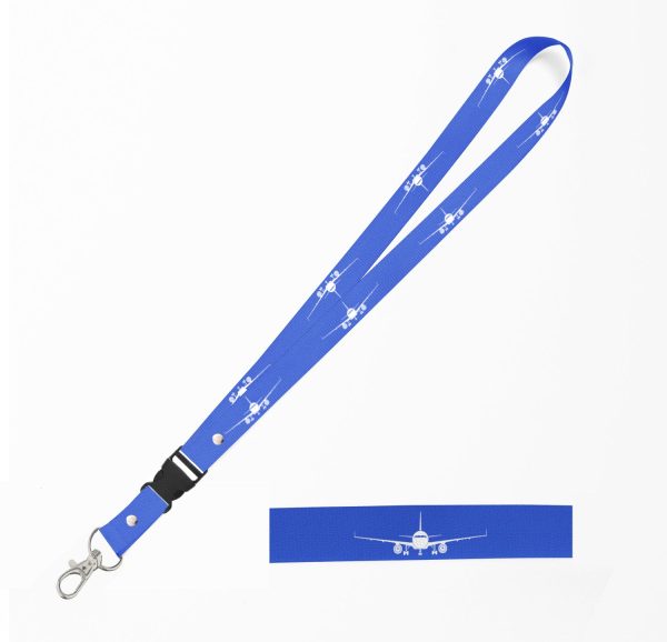 Airbus A320 Silhouette Designed Detachable Lanyard & ID Holders Online