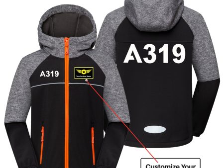 A319 Flat Text Designed Children Polar Style Jackets Supply