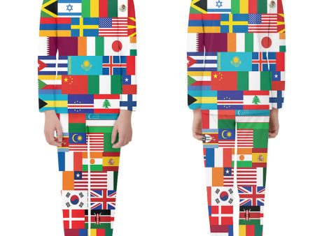 World Flags Designed  Children  Pijamas Hot on Sale