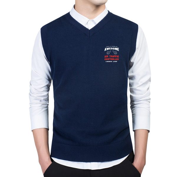 Air Traffic Controller Designed Sweater Vests on Sale