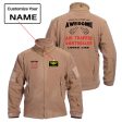 Air Traffic Controller Designed Fleece Military Jackets (Customizable) Online Sale