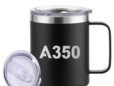 A350 Flat Text Designed Stainless Steel Laser Engraved Mugs Discount