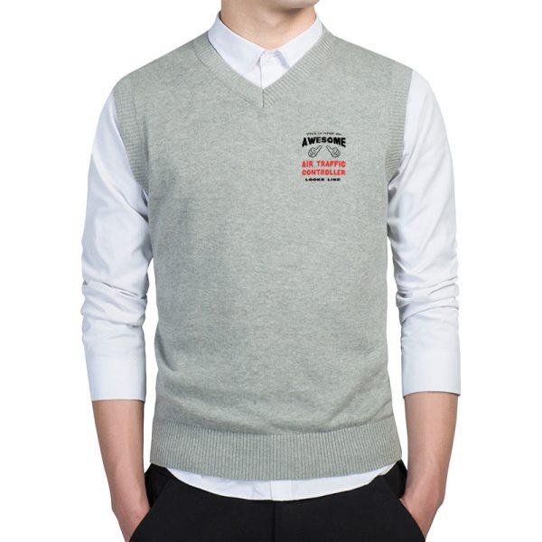 Air Traffic Controller Designed Sweater Vests on Sale