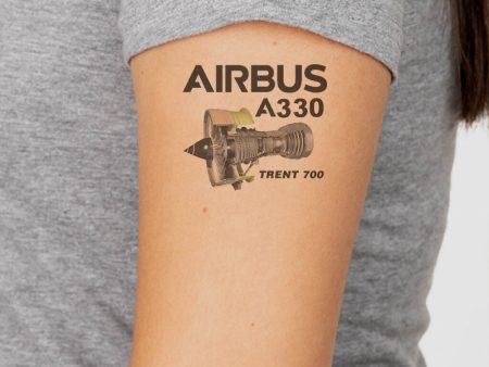 Airbus A330 & Trent 700 Engine Designed Tattoes For Cheap