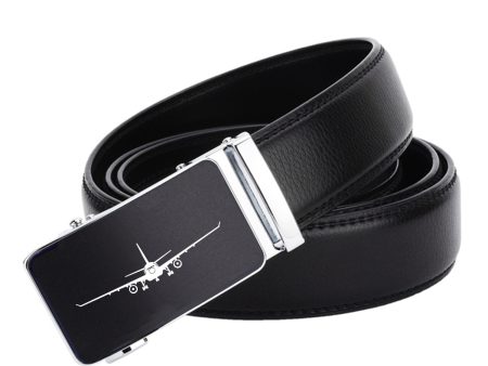 Airbus A330 Silhouette Designed Men Belts For Cheap