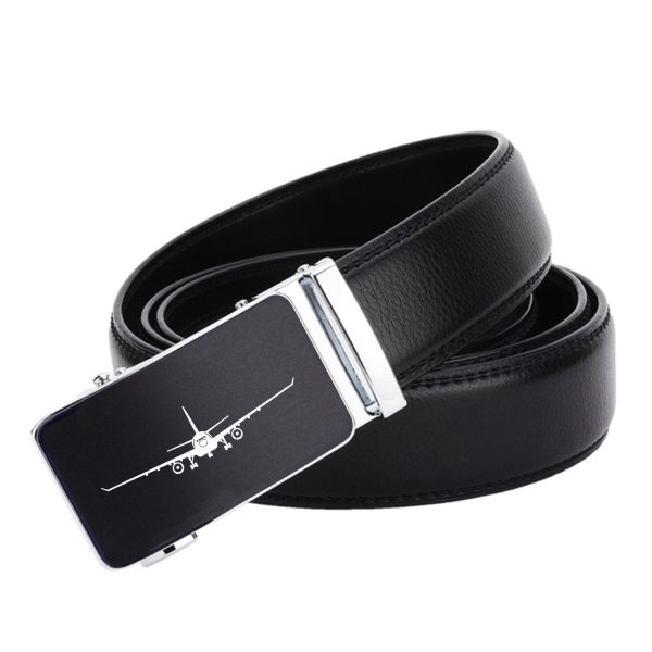 Airbus A330 Silhouette Designed Men Belts For Cheap