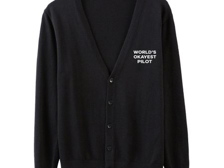 World s Okayest Pilot Designed Cardigan Sweaters For Discount