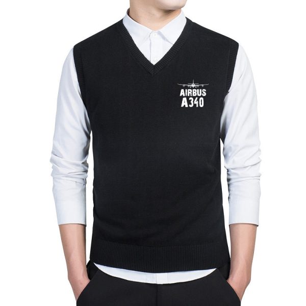 Airbus A340 & Plane Designed Sweater Vests Online