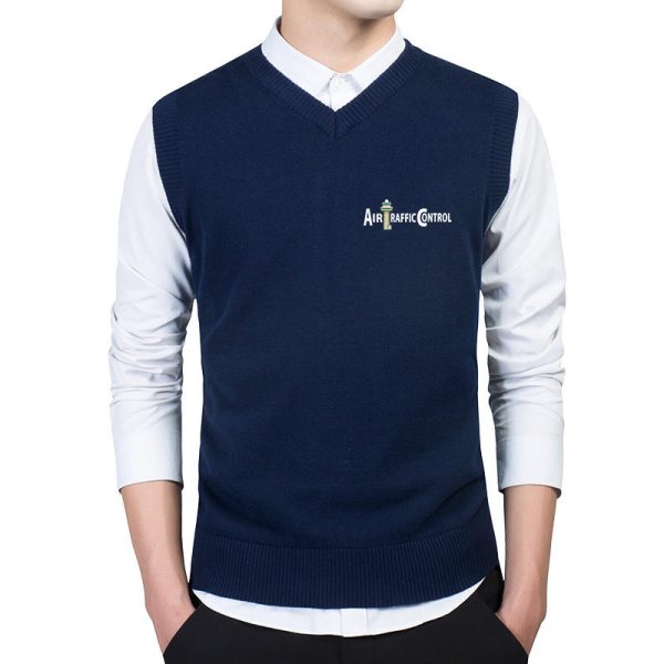 Air Traffic Control Designed Sweater Vests For Discount