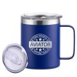 100 Original Aviator Designed Stainless Steel Laser Engraved Mugs Supply