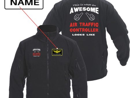 Air Traffic Controller Designed Fleece Military Jackets (Customizable) Online Sale