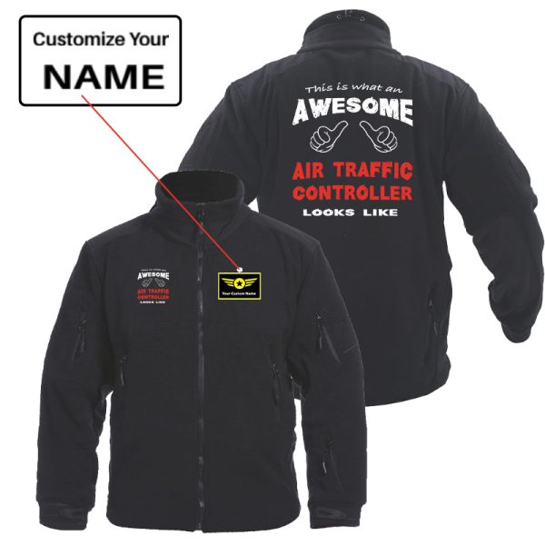 Air Traffic Controller Designed Fleece Military Jackets (Customizable) Online Sale