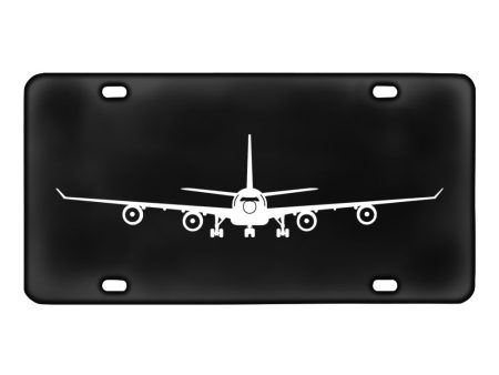 Airbus A340 Silhouette Designed Metal (License) Plates For Discount