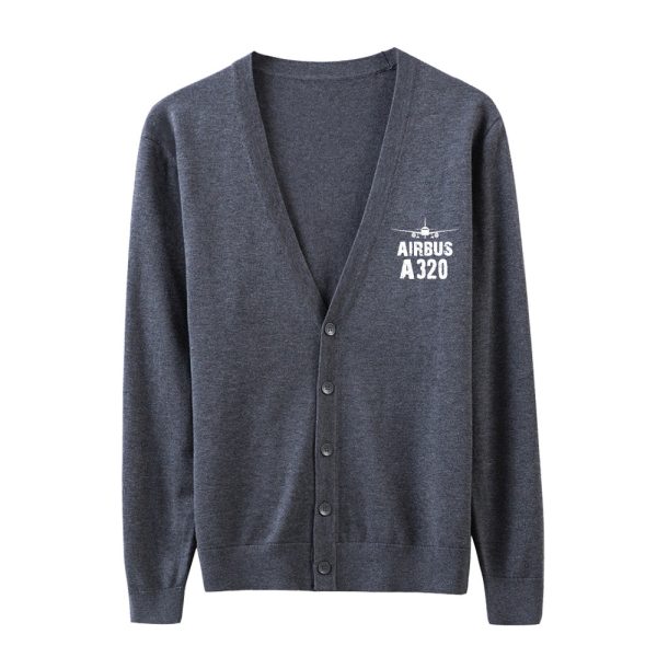 Airbus A320 & Plane Designed Cardigan Sweaters Sale