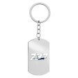 Super Boeing 737 Designed Stainless Steel Key Chains (Double Side) Online