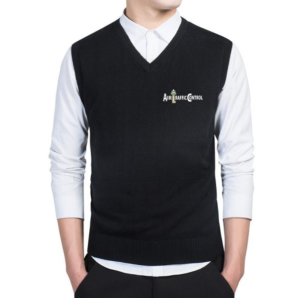 Air Traffic Control Designed Sweater Vests For Discount