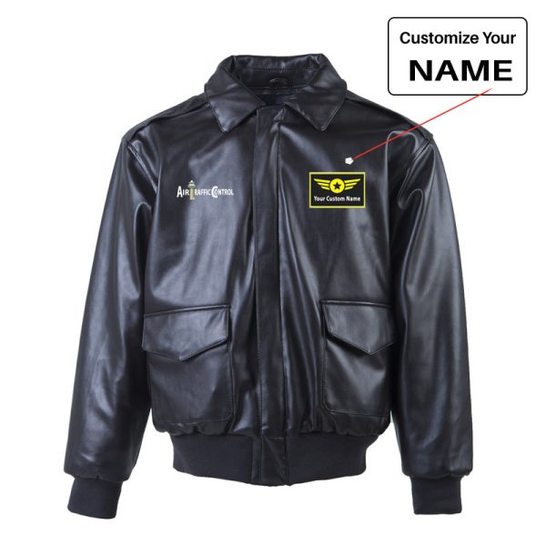 Air Traffic Control Designed Leather Bomber Jackets (NO Fur) Online