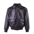 Air Traffic Controller Designed Leather Bomber Jackets (NO Fur) For Discount