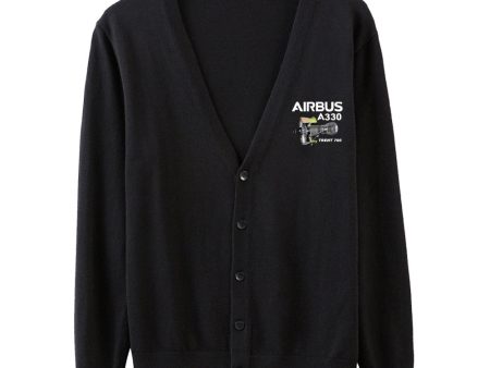 Airbus A330 & Trent 700 Engine Designed Cardigan Sweaters Discount