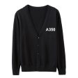 A350 Flat Text Designed Cardigan Sweaters Online Hot Sale