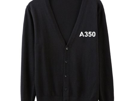 A350 Flat Text Designed Cardigan Sweaters Online Hot Sale