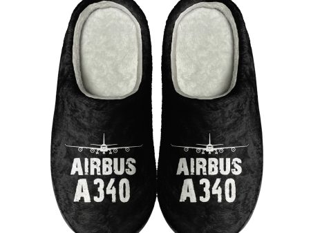 Airbus A340 & Plane Designed Cotton Slippers Online Hot Sale