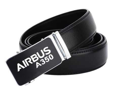 Airbus A350 & Text Designed Men Belts Online