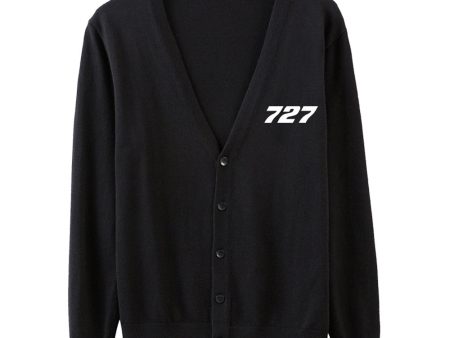 727 Flat Text Designed Cardigan Sweaters Online now