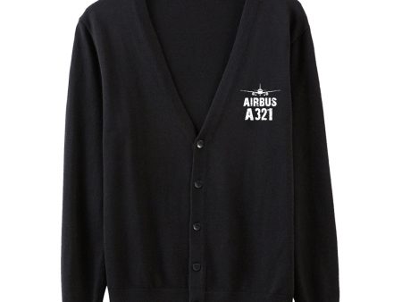 Airbus A321 & Plane Designed Cardigan Sweaters Hot on Sale