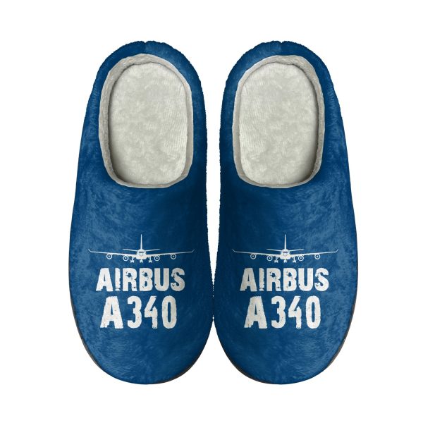 Airbus A340 & Plane Designed Cotton Slippers Online Hot Sale