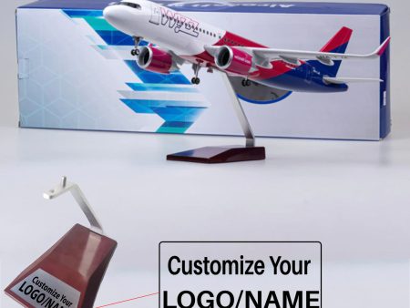 Wizz Air Airbus A320Neo Airplane Model (47CM) Discount