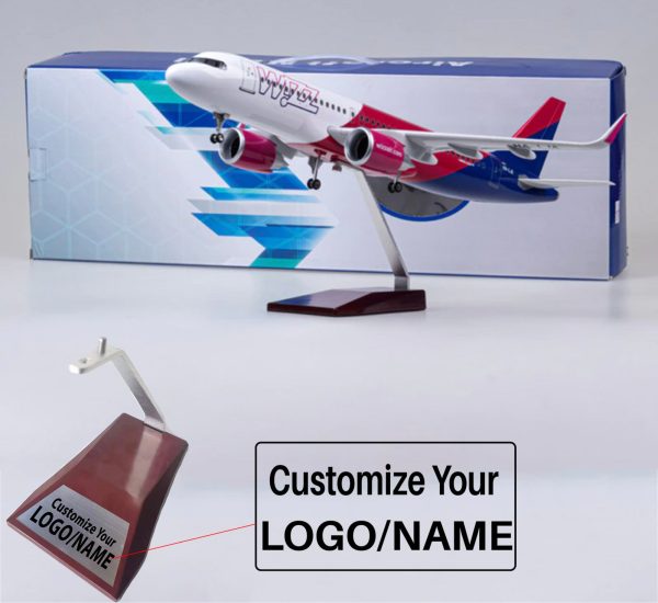 Wizz Air Airbus A320Neo Airplane Model (47CM) Discount