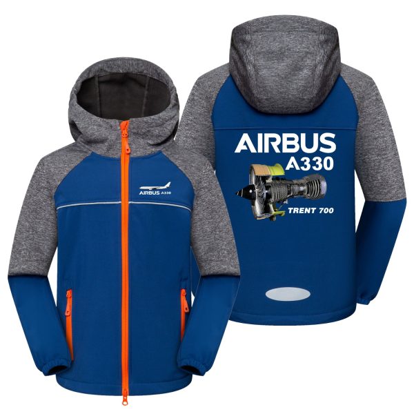 Airbus A330 & Trent 700 Engine Designed Children Polar Style Jackets For Sale