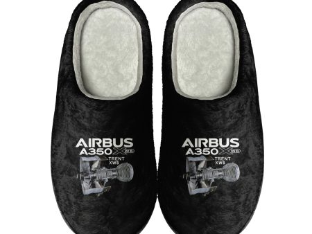 Airbus A350 & Trent Wxb Engine Designed Cotton Slippers Online