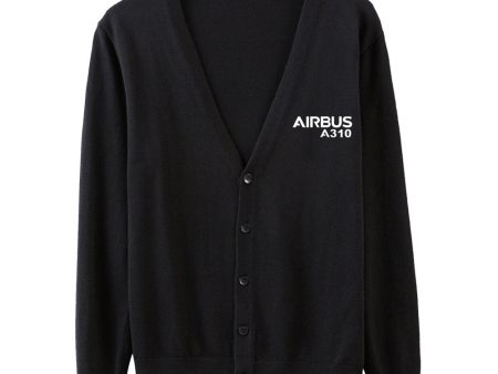 Airbus A310 & Text Designed Cardigan Sweaters For Sale