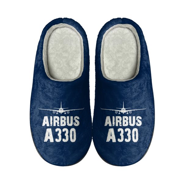 Airbus A330 & Plane Designed Cotton Slippers Discount